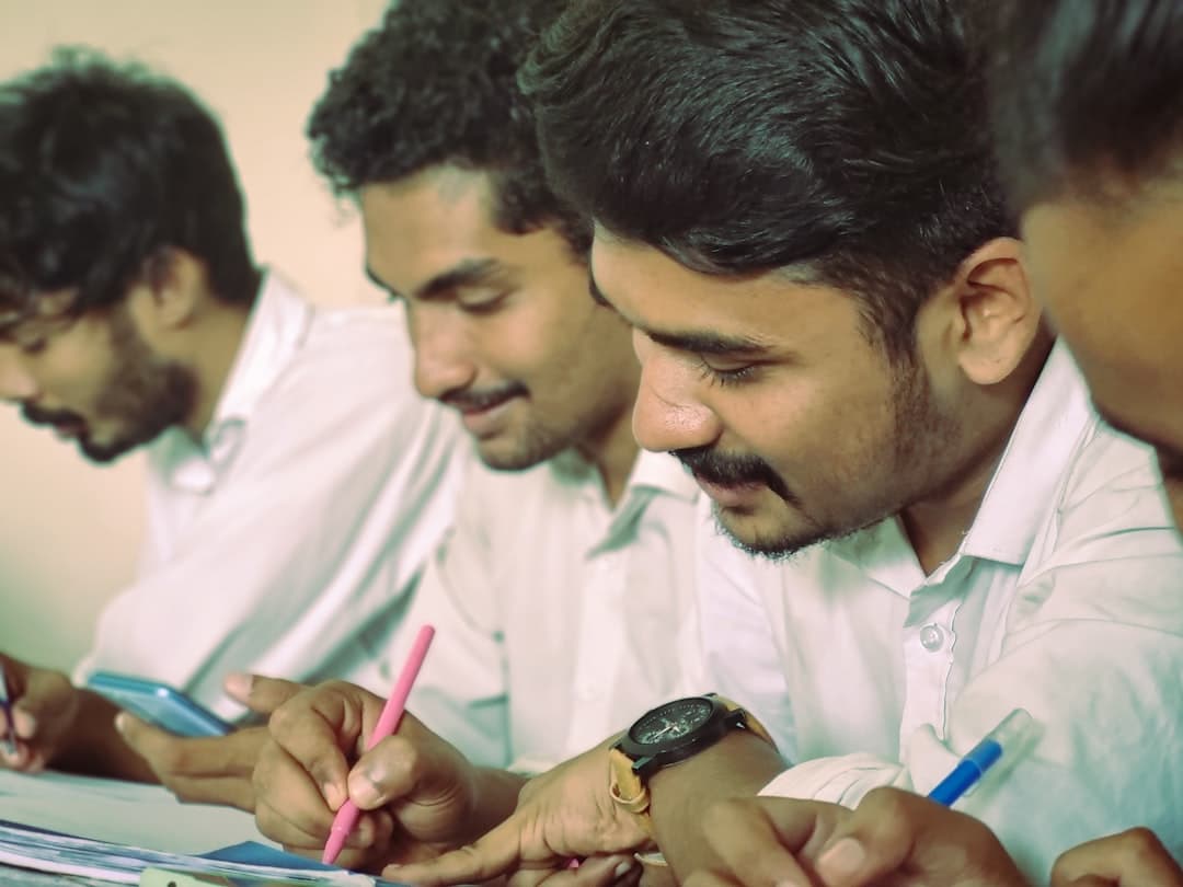 Students studying abroad